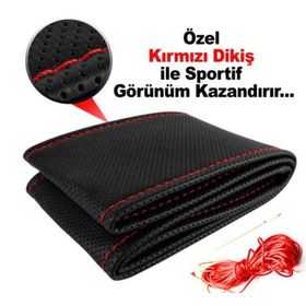 Mitsubishi Space Star Deri Direksiyon Kılıfı