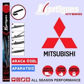 Mitsubishi Space Star Hybrid 2013-2015 Silecek Takımı