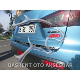 Mitsubisi Asx Formlu 2011 Üzeri Krom Bagaj Alt Çıtası