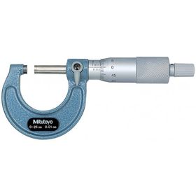 Mitutoyo 103-137 Hafif ve Atölye Tipi 0-25 mm Dış Çap Mikrometre