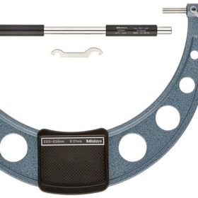 Mitutoyo 103-146-10 Hafif ve Atölye Tipi 225-250 mm Dış Çap Mikrometre