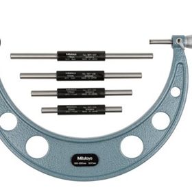 Mitutoyo 104-140A 100 mm Değiştirilebilir Uçlu Mikrometre Seti