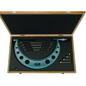 Mitutoyo 104-140A 100 mm Değiştirilebilir Uçlu Mikrometre Seti