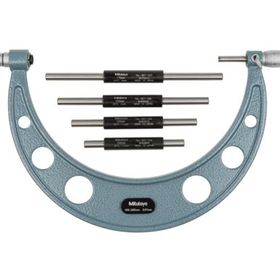Mitutoyo 104-140A 100 mm Değiştirilebilir Uçlu Mikrometre Seti