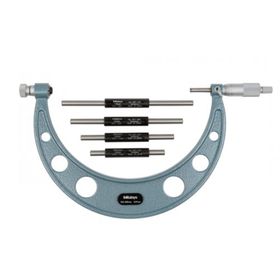 Mitutoyo 104-140A 100 mm Değiştirilebilir Uçlu Mikrometre Seti