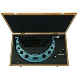 Mitutoyo 104-140A 100 mm Değiştirilebilir Uçlu Mikrometre Seti
