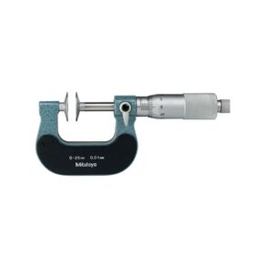 Mitutoyo 123-101 0-25 mm Disk Ölçüm Yüzeyli Özel Mikrometreler