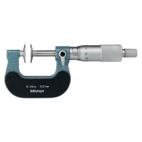 Mitutoyo 123-102 25-50 mm Disk Ölçüm Yüzeyli Özel Mikrometreler