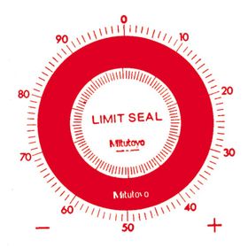Mitutoyo 136420 Kırmızı Limit Etiketi