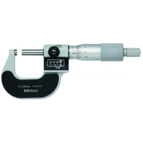 Mitutoyo 193-101 0-25-0.01 mm Numaratörlü Dış Çap Mikrometresi