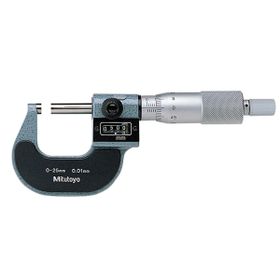 Mitutoyo 193-101 0-25-0.01 mm Numaratörlü Dış Çap Mikrometresi