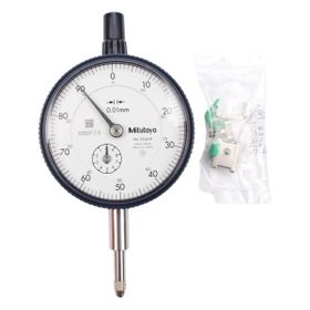 Mitutoyo 2046S 10 mm Ölçüm Aralıklı 0,01 mm Çözünürlüklü Ölçüm Aralıklı Komparatör Saati