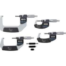 Mitutoyo 293-963-30 Digimatic IP65 set 0-100 mm 4 Adet Mikrometre