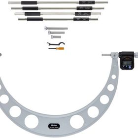 Mitutoyo 340-520 300-400 mm Değiştirilebilir Uçlu Dijital Dış Çap Mikrometre