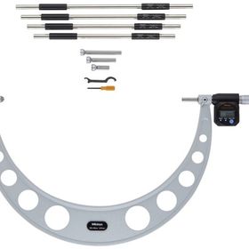 Mitutoyo 340-520 300-400 mm Değiştirilebilir Uçlu Dijital Dış Çap Mikrometre