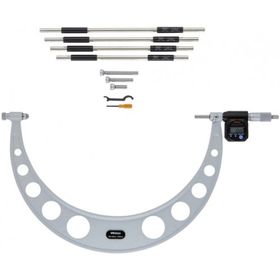 Mitutoyo 340-520 300-400 mm Değiştirilebilir Uçlu Dijital Dış Çap Mikrometre