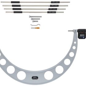 Mitutoyo 340-521 400-500 mm Değiştirilebilir Uçlu Dijital Dış Çap Mikrometre