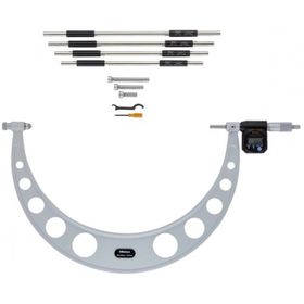 Mitutoyo 340-521 400-500 mm Değiştirilebilir Uçlu Dijital Dış Çap Mikrometre