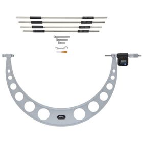 Mitutoyo 340-521 400-500 mm Değiştirilebilir Uçlu Dijital Dış Çap Mikrometre