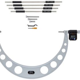 Mitutoyo 340-522 500-600 mm Değiştirilebilir Uçlu Dijital Dış Çap Mikrometre