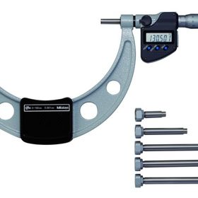 Mitutoyo 340-522 500-600 mm Değiştirilebilir Uçlu Dijital Dış Çap Mikrometre