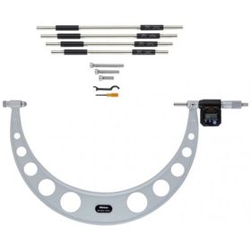 Mitutoyo 340-522 500-600 mm Değiştirilebilir Uçlu Dijital Dış Çap Mikrometre