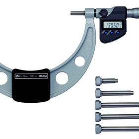 Mitutoyo 340-524 700-800 mm Değiştirilebilir Uçlu Dijital Dış Çap Mikrometre
