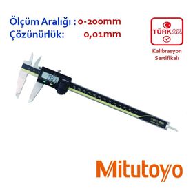 Mitutoyo 500-182-30 200 mm Dijital Kumpas