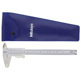 Mitutoyo 531-122 0-150 mm 0-6 inç 0.05 mm Başparmak Kelepçeli Sürmeli Kumpas