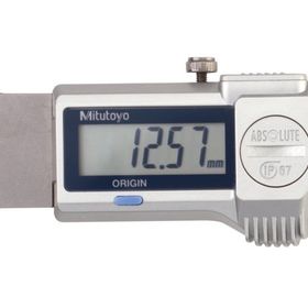 Mitutoyo 571-100-20 IP67 0-25 mm 0,01 mm Dijital ABS Lastik Diş Derinliği Ölçer
