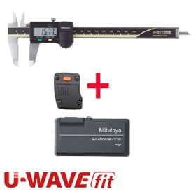 Mitutoyo PROMO005 150 mm U-WAVE-TC Dahil Bağlantı Ünitesi Dijital ABS AOS Kumpas