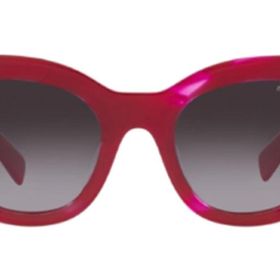 Miu Miu 01YS 16H09S 51 Bordo Çekik Çerçeve Kadın Güneş Gözlüğü