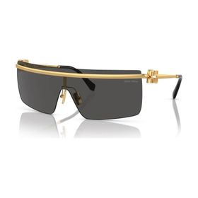 Miu Miu 50ZS 5AK5S0 42 Geometrik Gold Metal Kadın Güneş Gözlüğü