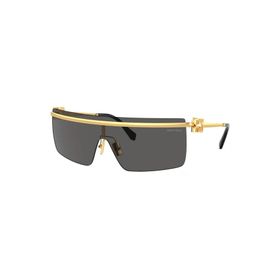 Miu Miu 50ZS 5AK5S0 42 Geometrik Gold Metal Kadın Güneş Gözlüğü