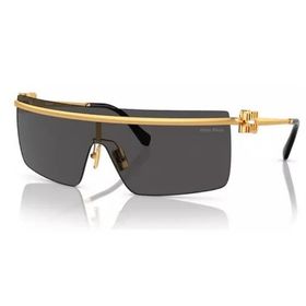 Miu Miu 50ZS 5AK5S0 42 Geometrik Gold Metal Kadın Güneş Gözlüğü