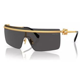 Miu Miu 50ZS 5AK5S0 42 Geometrik Gold Metal Kadın Güneş Gözlüğü