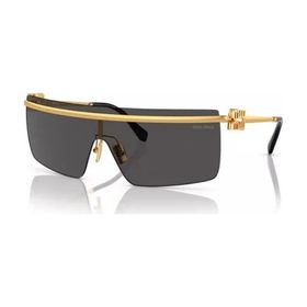 Miu Miu 50ZS 5AK5S0 42 Geometrik Gold Metal Kadın Güneş Gözlüğü