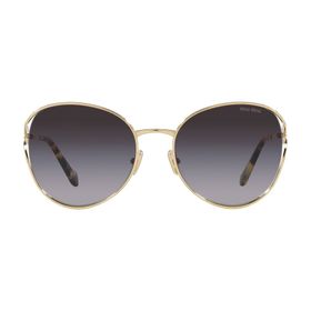 Miu Miu 53YS ZVN5D1 58 Mat Gold Kadın Güneş Gözlüğü