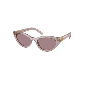 Miu Miu A04S 12W20I 54 Cat Eye Şeffaf Pembe Kemik Kadın Güneş Gözlüğü