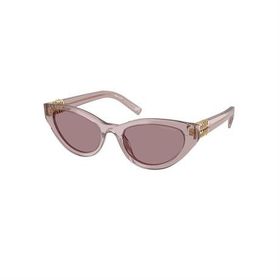 Miu Miu A04S 12W20I 54 Cat Eye Şeffaf Pembe Kemik Kadın Güneş Gözlüğü