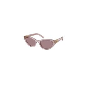 Miu Miu A04S 12W20I 54 Cat Eye Şeffaf Pembe Kemik Kadın Güneş Gözlüğü
