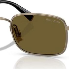 Miu Miu A53S 26C09Z 52-19 Altın Kadın Güneş Gözlüğü
