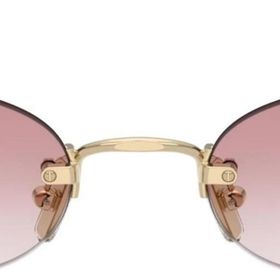 Miu Miu A54S ZVN70O 51-20 Açık Pembe Kadın Güneş Gözlüğü