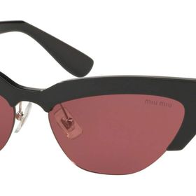Miu Miu SMU 04U Siyah Bordo Kadın Güneş Gözlüğü