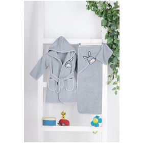 Mixibaby Bebek Bornoz Seti