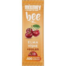 Mixmey Bee Elma Vişne Polen Bar 25 gr