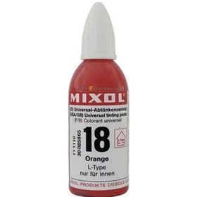 Mixol 20 ml Turuncu Renk Pastası