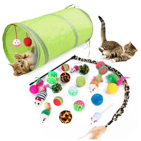 Mixpet 21 Parça Model 1 Kedi Oyuncak Seti
