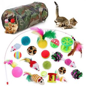 Mixpet 21 Parça Model 11 Kedi Oyuncak Seti