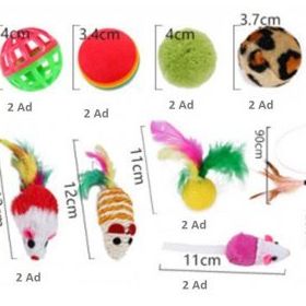 Mixpet 21 Parça Model 11 Kedi Oyuncak Seti